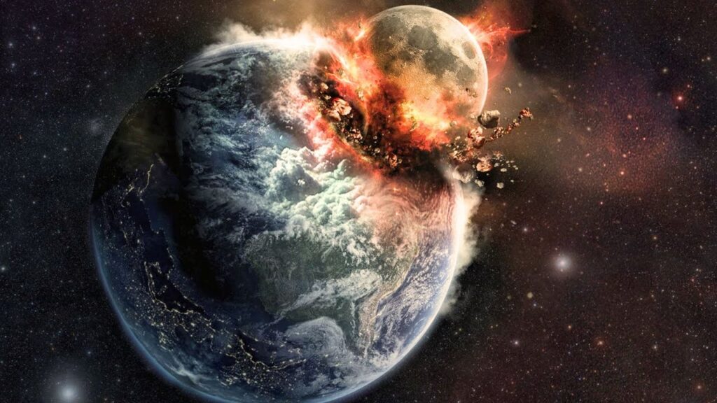 What If the Moon Collided with Earth?